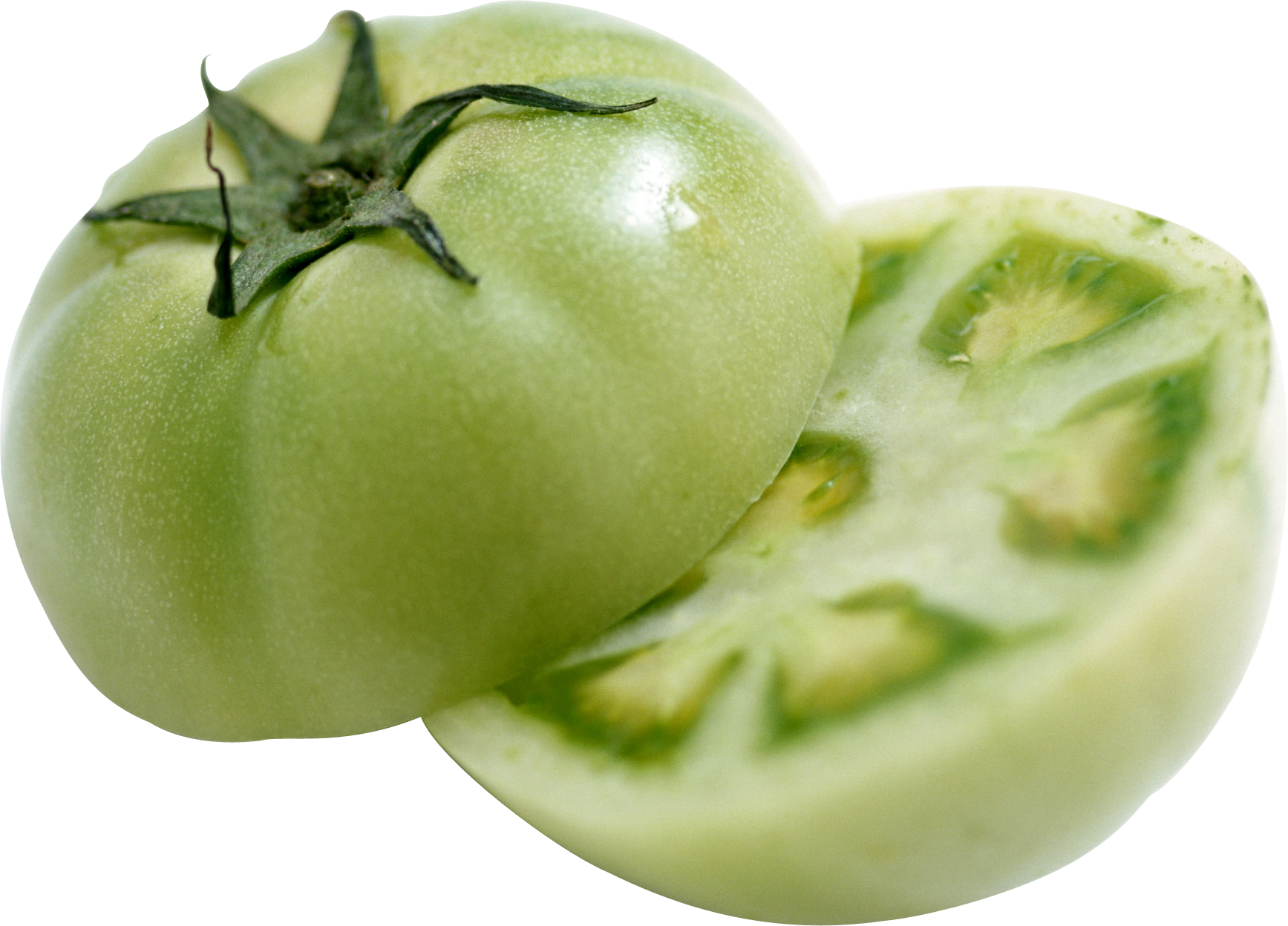 Yeşil domates kes
